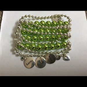 St. Patrick's Day Charm Bracelet